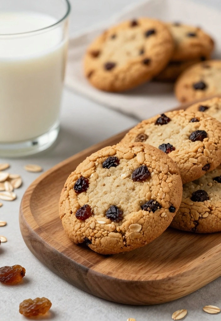 10 Coconut Flour Cookie Recipes for Light Gluten Free Treats - 4. Coconut Flour Oatmeal Raisin Cookies