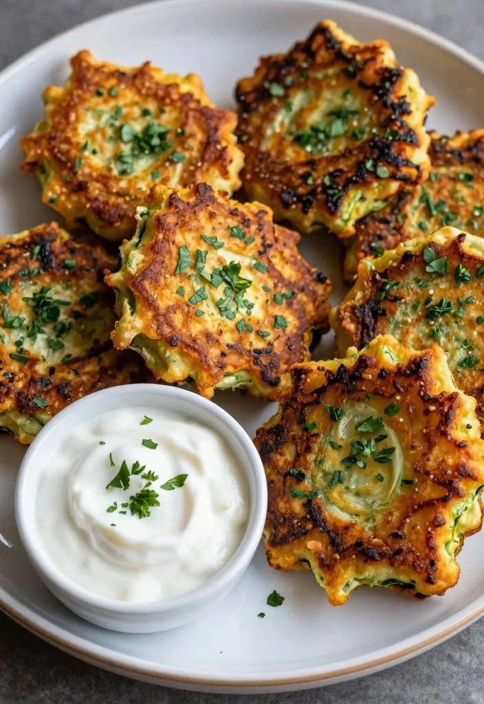 10 Easy Baking Breakfast Recipes for Simple Morning Meals - 8. Savory Zucchini Fritters
