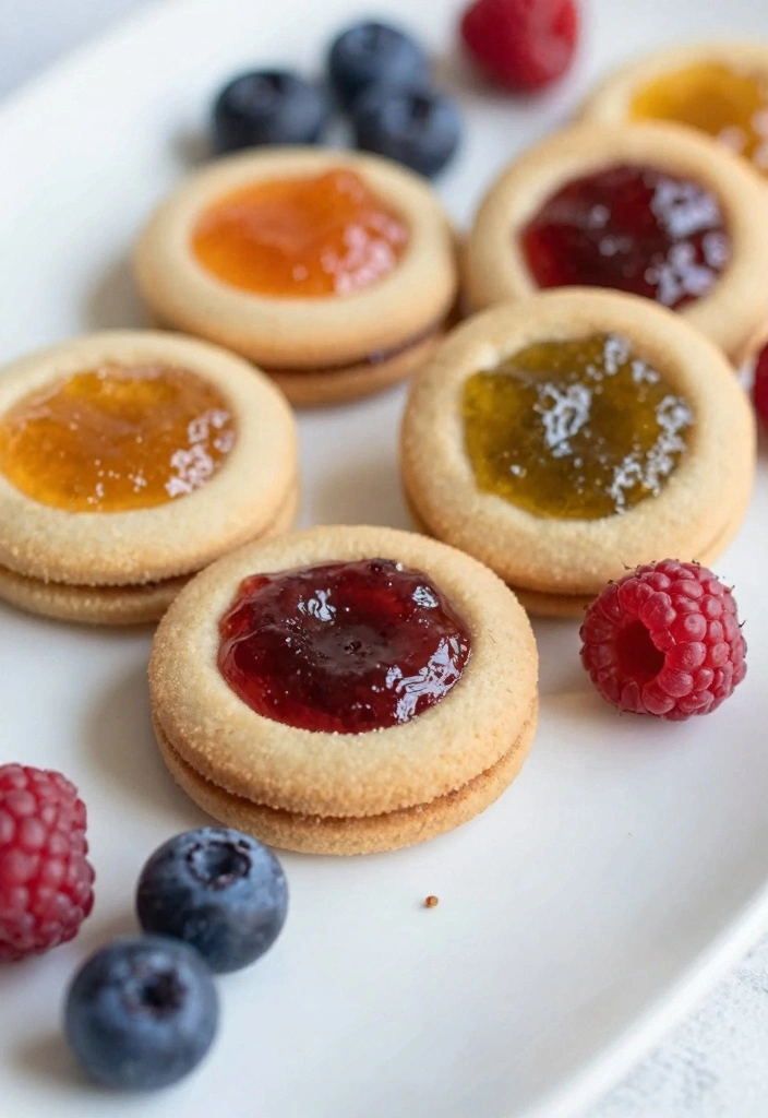 10 Egg Free Cookie Recipes for Easy Reliable Treats - 10. Vegan Thumbprint Cookies