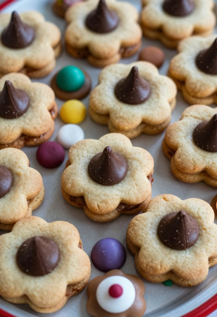 10 Egg Free Cookie Recipes for Easy Reliable Treats - 2. Peanut Butter Blossoms