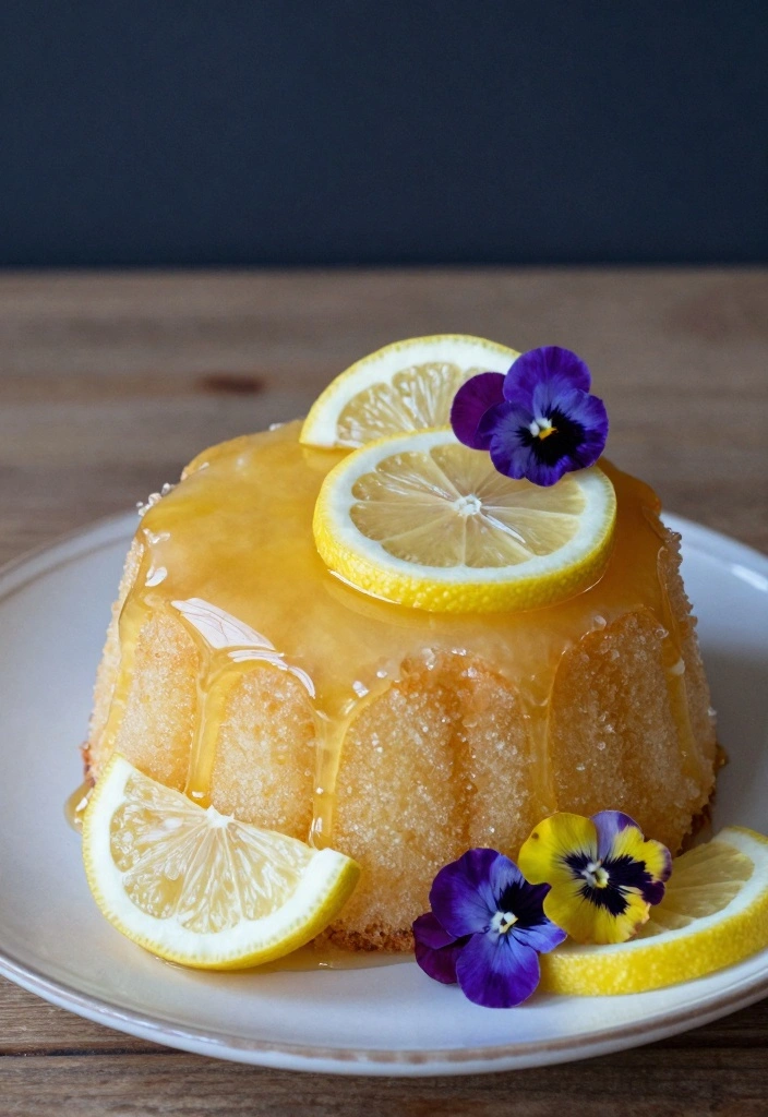 10 Eggless Baking Recipes for Soft Reliable Results - 3. Vegan Lemon Drizzle Cake