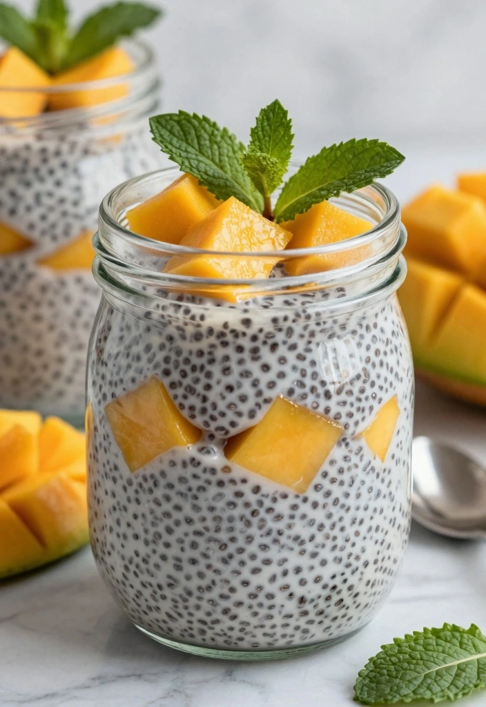 10 Eggless Baking Recipes for Soft Reliable Results - 5. Coconut Chia Seed Pudding