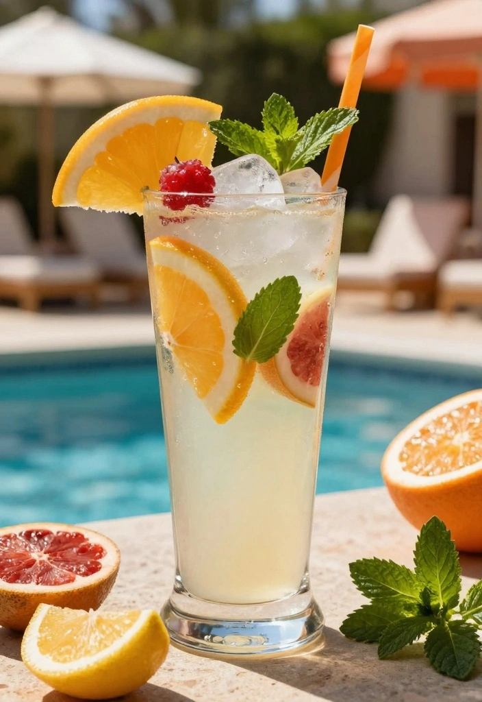 10 Elderflower Cocktail Recipes for Light Floral Flavor - 10. Elderflower Tropical Cooler