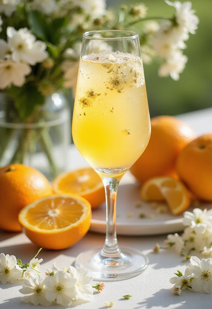 10 Elderflower Cocktail Recipes for Light Floral Flavor - 6. Elderflower Mimosa