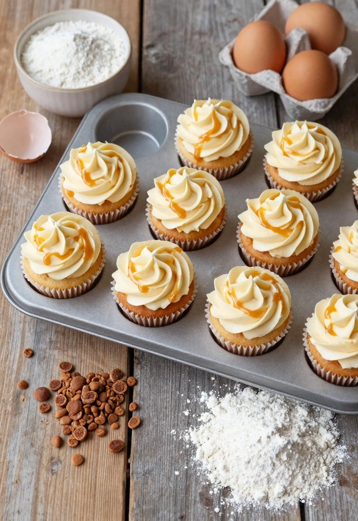 10 Harry Potter Baking Recipes for Magical Fun Treats - 1. Butterbeer Cupcakes