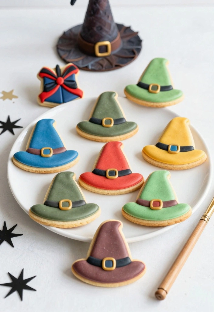 10 Harry Potter Baking Recipes for Magical Fun Treats - 2. Sorting Hat Cookies