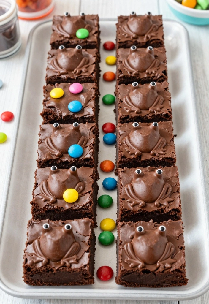 10 Harry Potter Baking Recipes for Magical Fun Treats - 3. Chocolate Frog Brownies