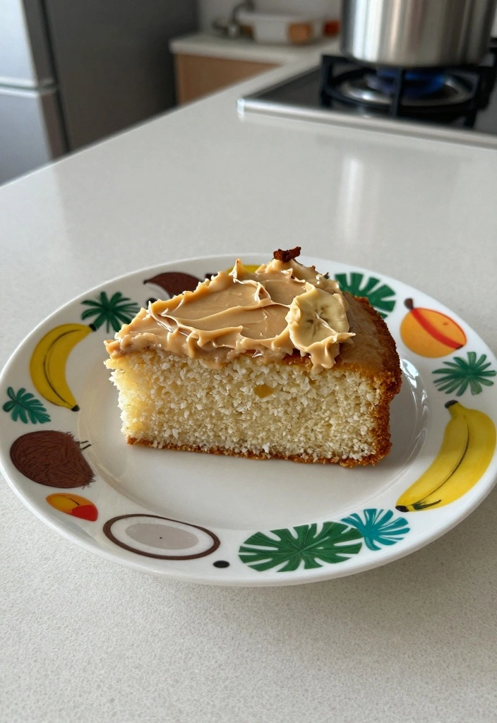 10 Not Too Sweet Cake Recipes for Balanced Everyday Treats - 4. Coconut Flour Banana Cake