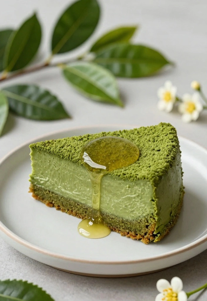 10 Not Too Sweet Cake Recipes for Balanced Everyday Treats - 7. Matcha Green Tea Cake