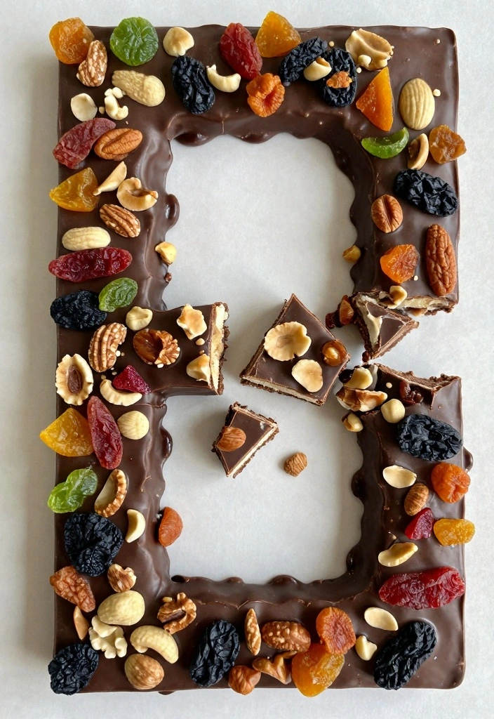 10 Passover Dessert Recipes for Simple Holiday Baking - 3. Chocolate Bark with Dried Fruit and Nuts