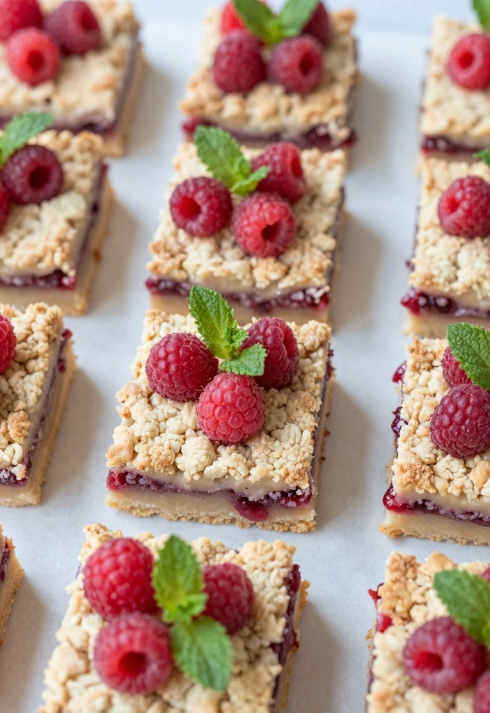 10 Passover Dessert Recipes for Simple Holiday Baking - 8. Raspberry Crumble Bars