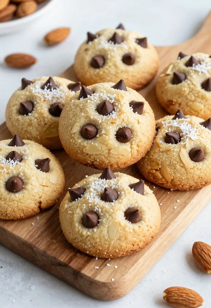 10 Puff Pastry Cookie Recipes for Crisp Light Sweets - 8. Almond Joy Puff Pastry Cookies