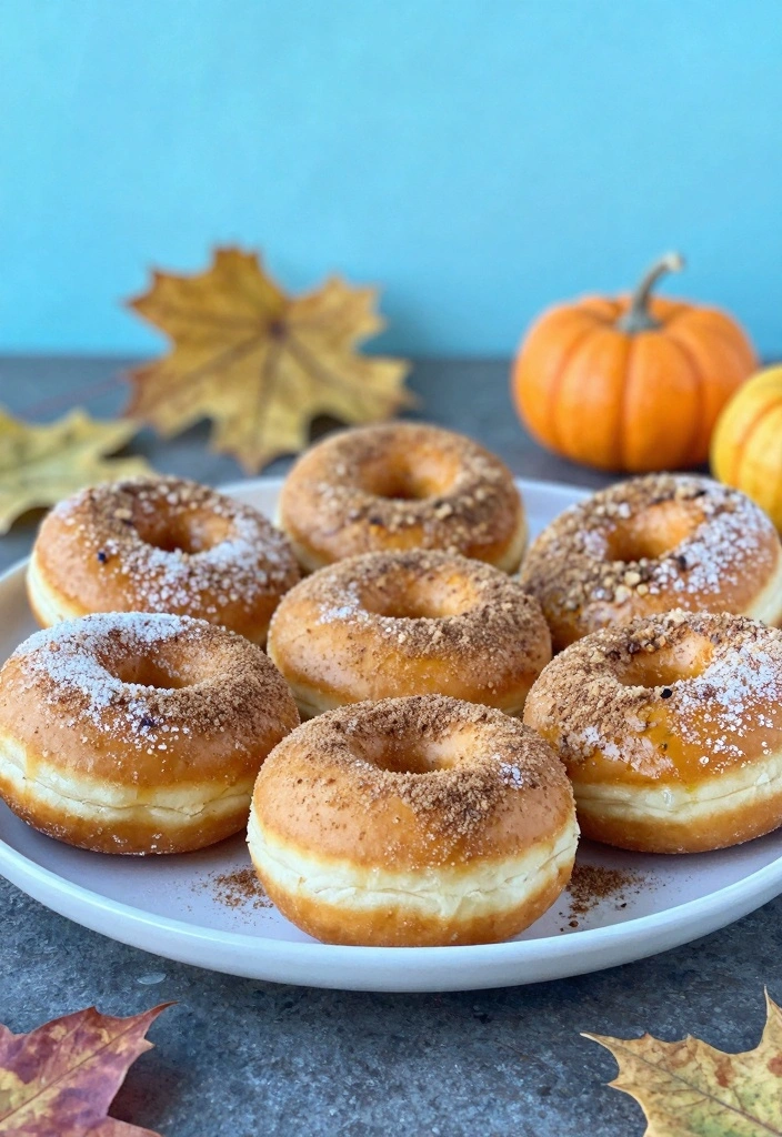 10 Pumpkin Spice Cake Recipes for Cozy Fall Baking - 10. Pumpkin Spice Donuts