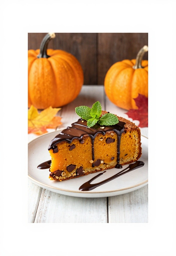 10 Pumpkin Spice Cake Recipes for Cozy Fall Baking - 5. Pumpkin Chocolate Chip Spice Cake