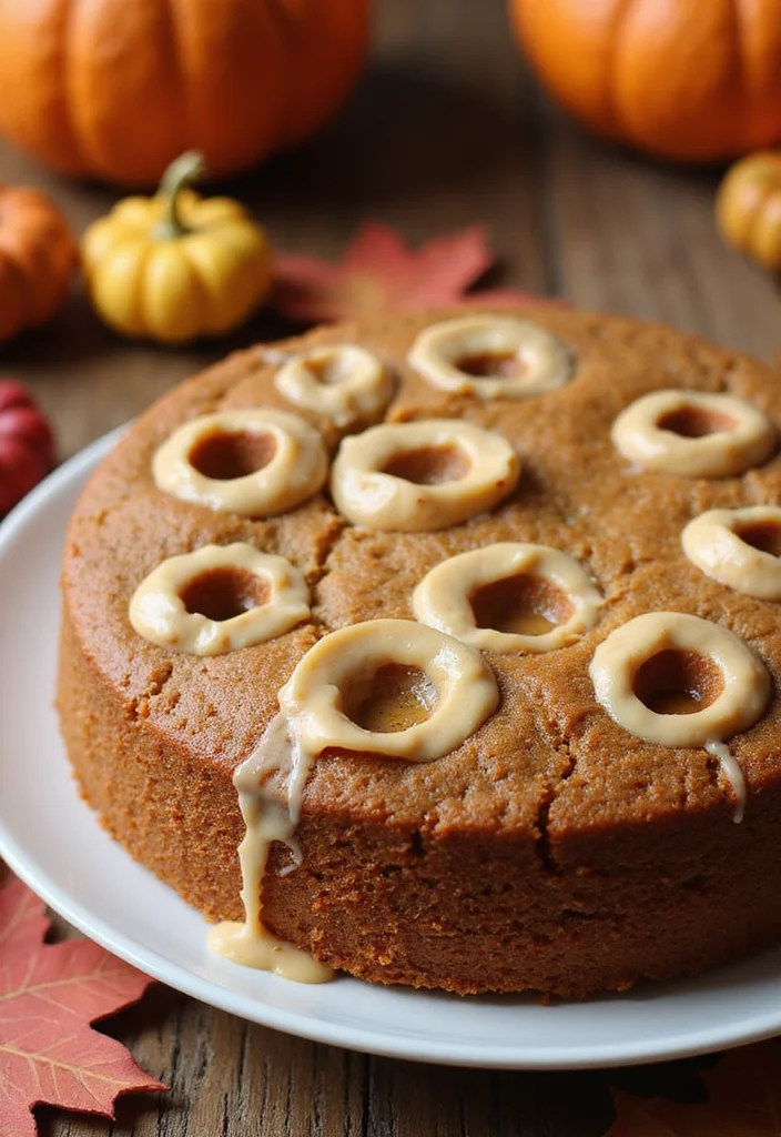 10 Pumpkin Spice Cake Recipes for Cozy Fall Baking - 9. Pumpkin Spice Poke Cake