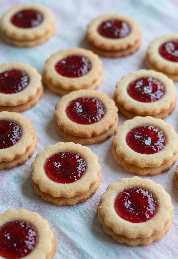 10 Raspberry Cookie Recipes for Bright Fruity Flavor - 6. Raspberry Thumbprint Cookies