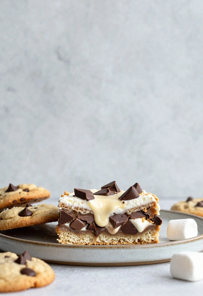 10 Slice and Bake Cookie Recipes for Easy Make Ahead Treats - 10. S'mores Slice and Bake Cookies