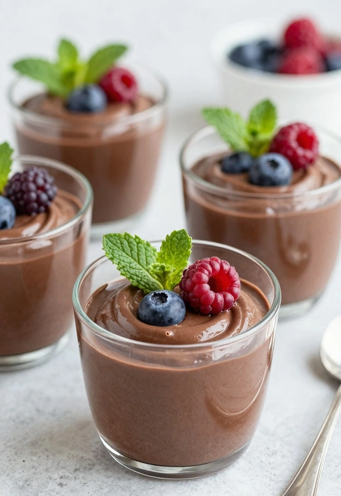10 Small Dessert Recipes for Simple Everyday Cravings - 7. Chocolate Avocado Pudding