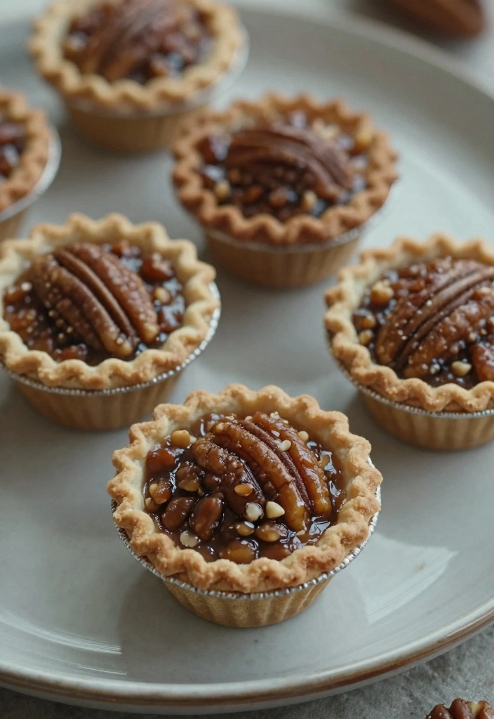 10 Small Dessert Recipes for Simple Everyday Cravings - 8. Mini Pecan Pie Cups