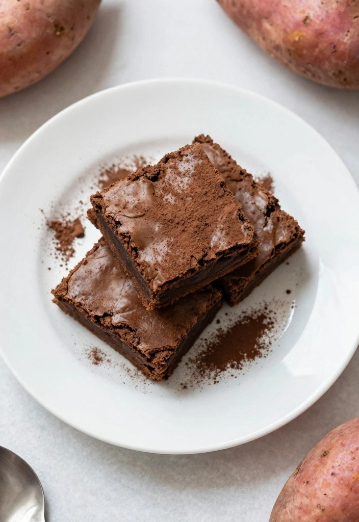 10 Sweet Potato Dessert Recipes for Cozy Rich Flavor - 2. Sweet Potato Brownies