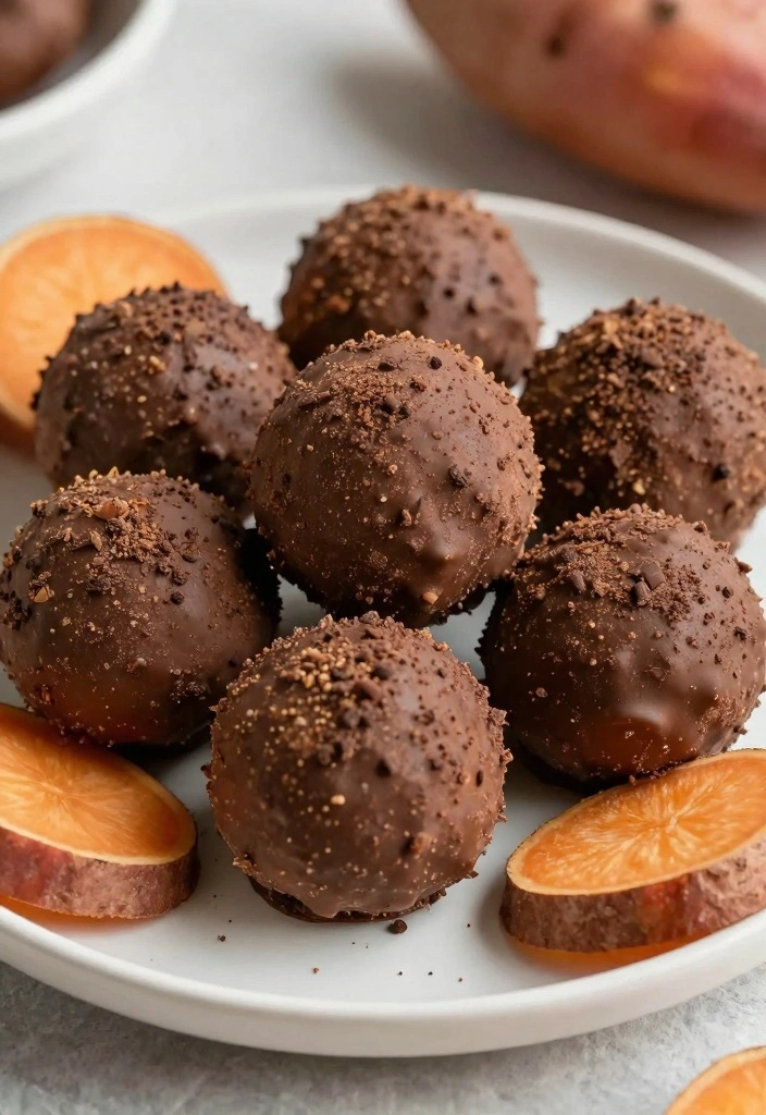 10 Sweet Potato Dessert Recipes for Cozy Rich Flavor - 8. Sweet Potato Truffles