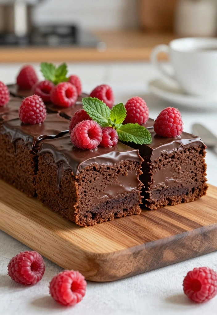 10 Tray Bake Cake Recipes for Simple Crowd Friendly Treats - 1. Moist Gluten-Free Chocolate Tray Bake