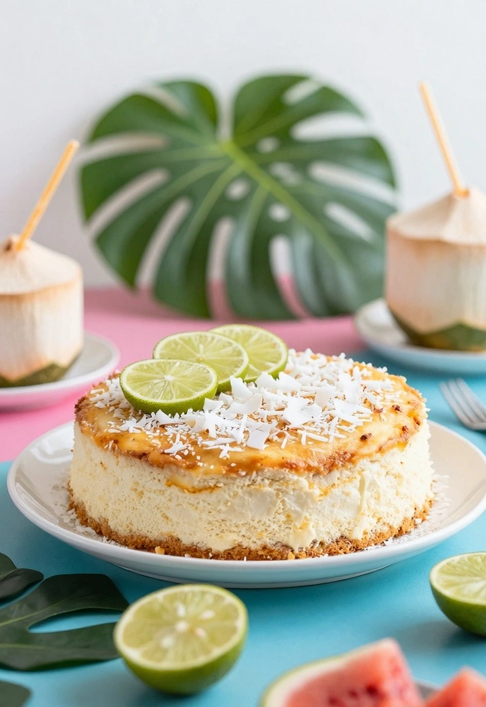 10 Tray Bake Cake Recipes for Simple Crowd Friendly Treats - 7. Refreshing Coconut Lime Cake