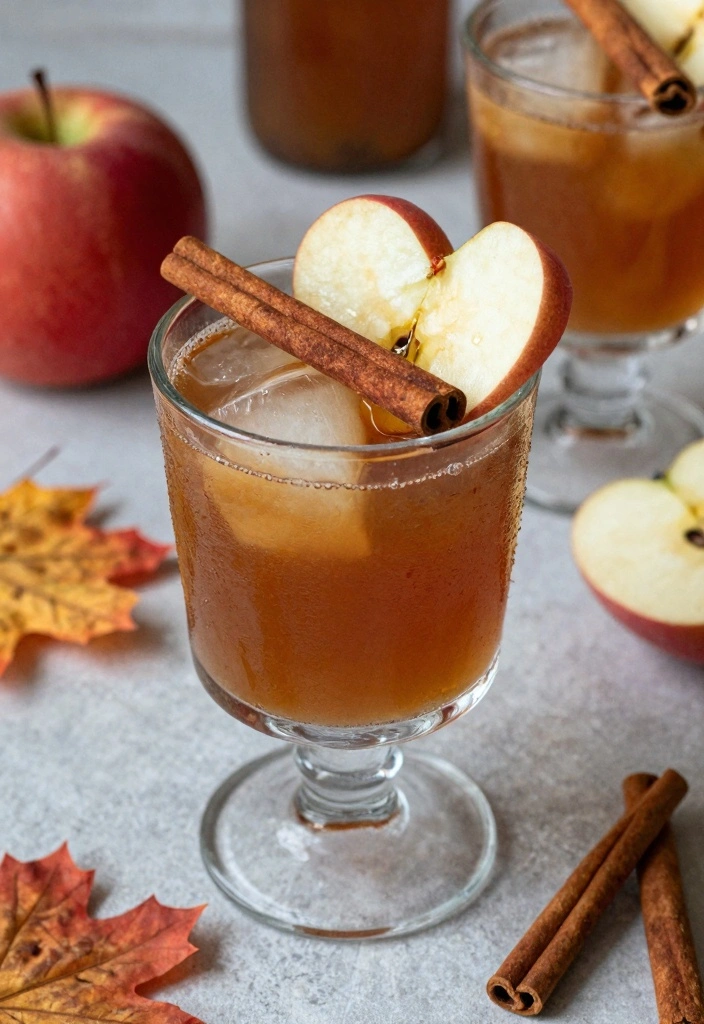 12 Champagne Cocktail Recipes for Bright Festive Flavor - 10. Spiced Apple Cider Fizz