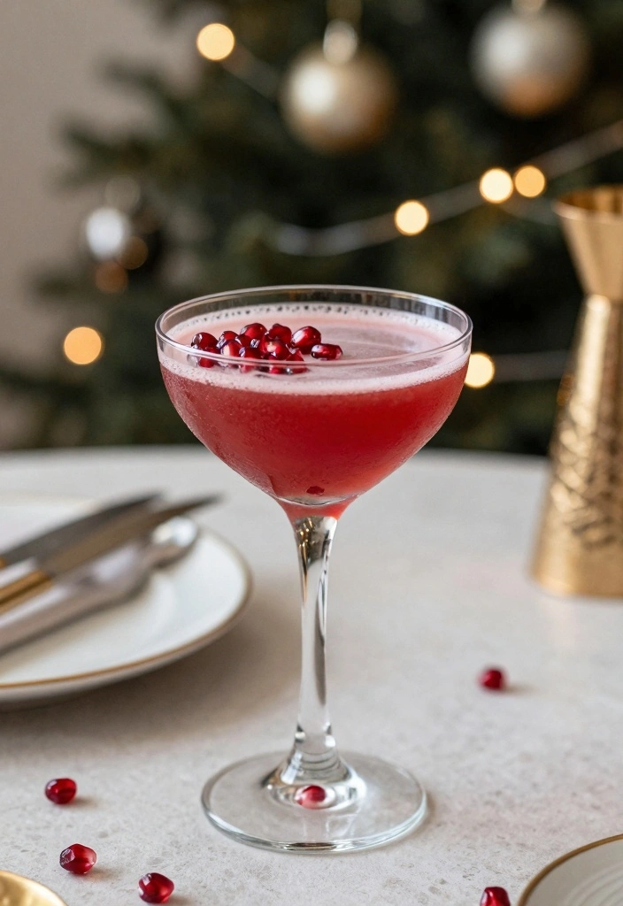 12 Champagne Cocktail Recipes for Bright Festive Flavor - 3. Pomegranate Royale