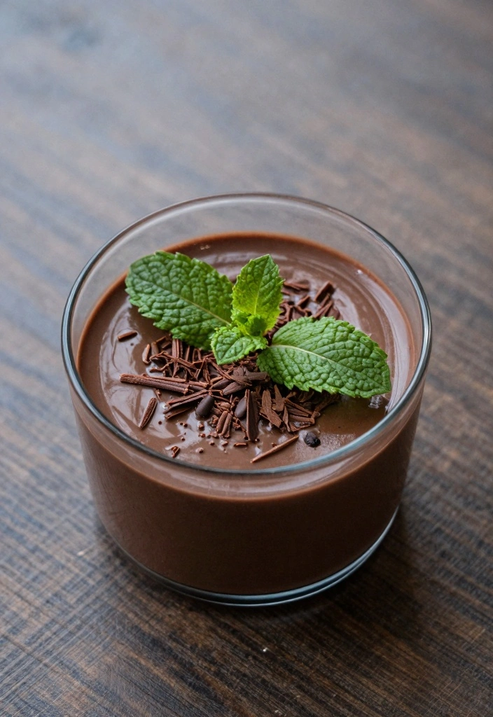 12 Dessert Pudding Recipes for Creamy Comforting Treats - 12. Chocolate Mint Pudding