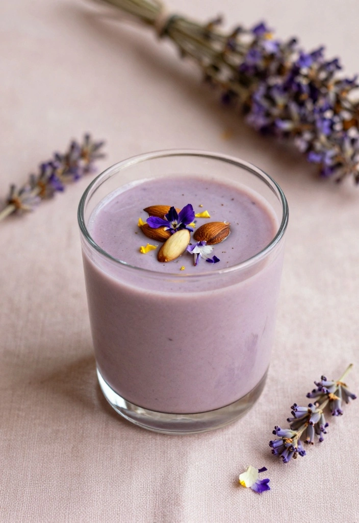 12 Dessert Pudding Recipes for Creamy Comforting Treats - 7. Lavender-Infused Almond Pudding