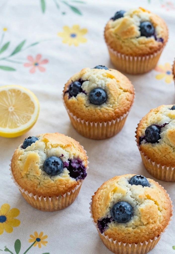 12 Easter Baking Recipes for Bright Festive Treats 12 12 Easter Baking Recipes for Bright Festive Treats - 2. Lemon Blueberry Gluten-Free Muffins