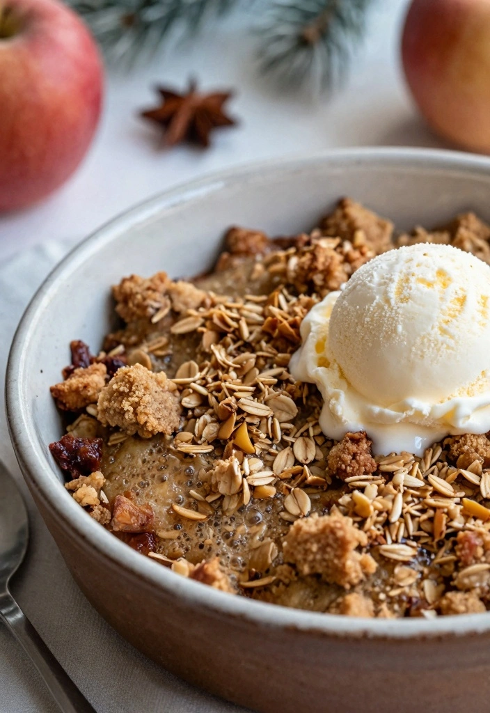 12 Easy Christmas Dessert Recipes for Festive Sweet Moments - 11. Spiced Apple Crisp