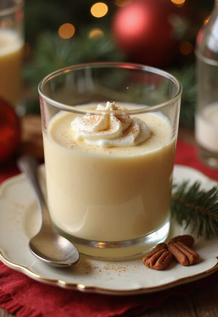 12 Easy Christmas Dessert Recipes for Festive Sweet Moments - 7. Eggnog Panna Cotta