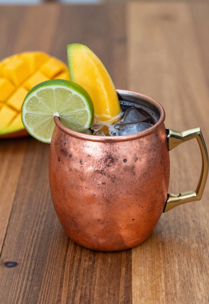12 Fruity Cocktail Recipes for Fresh Vibrant Flavor - 4. Mango Mule