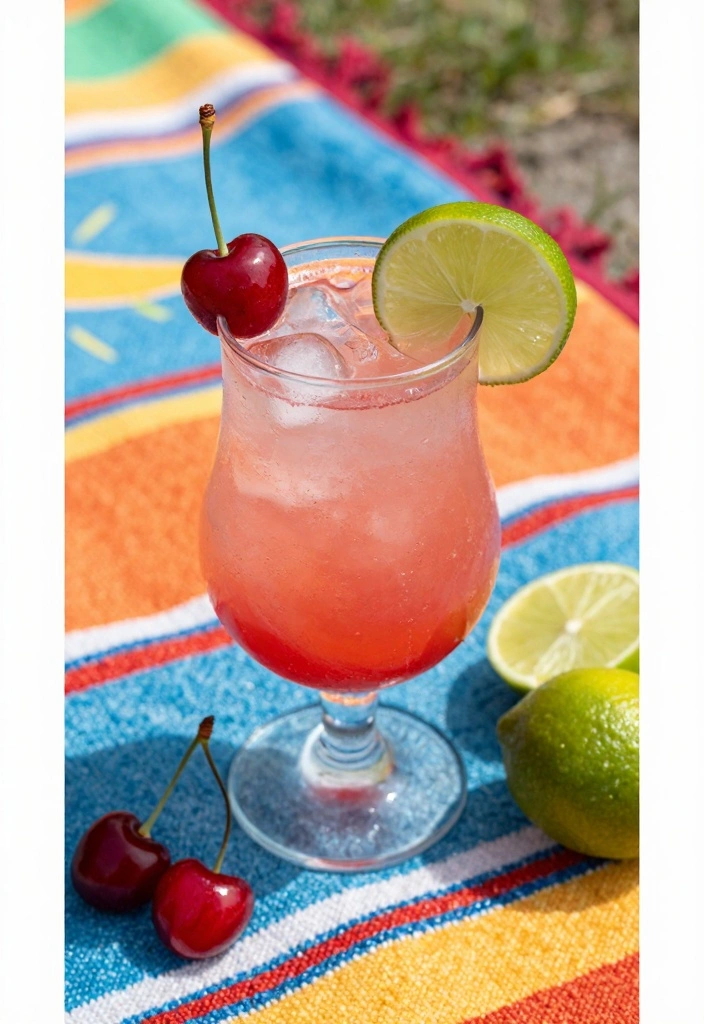 12 Fruity Cocktail Recipes for Fresh Vibrant Flavor - 7. Cherry Limeade Fizz