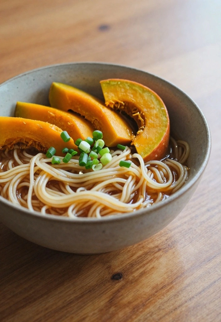 12 Japanese Dessert Recipes for Elegant Delicate Treats - 9. Hōtō Noodles with Pumpkin