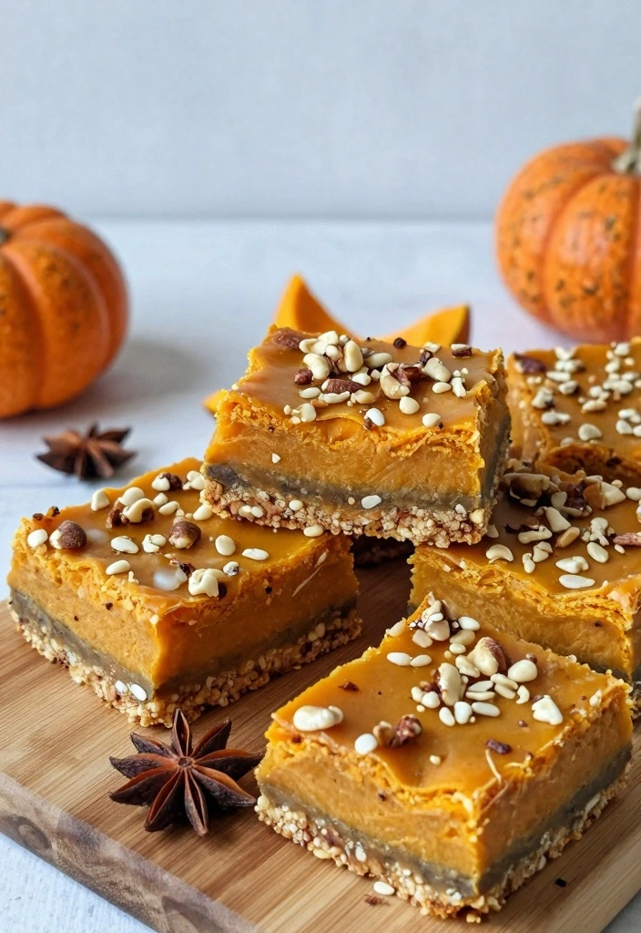 12 No Bake Recipes for Quick Easy Treats - 10. Healthy No Bake Pumpkin Bars
