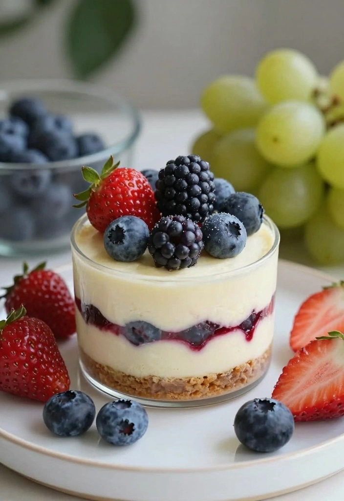 12 No Bake Recipes for Quick Easy Treats - 2. No Bake Berry Cheesecake Cups