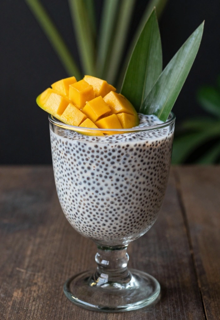 12 No Bake Recipes for Quick Easy Treats - 3. Coconut Chia Pudding