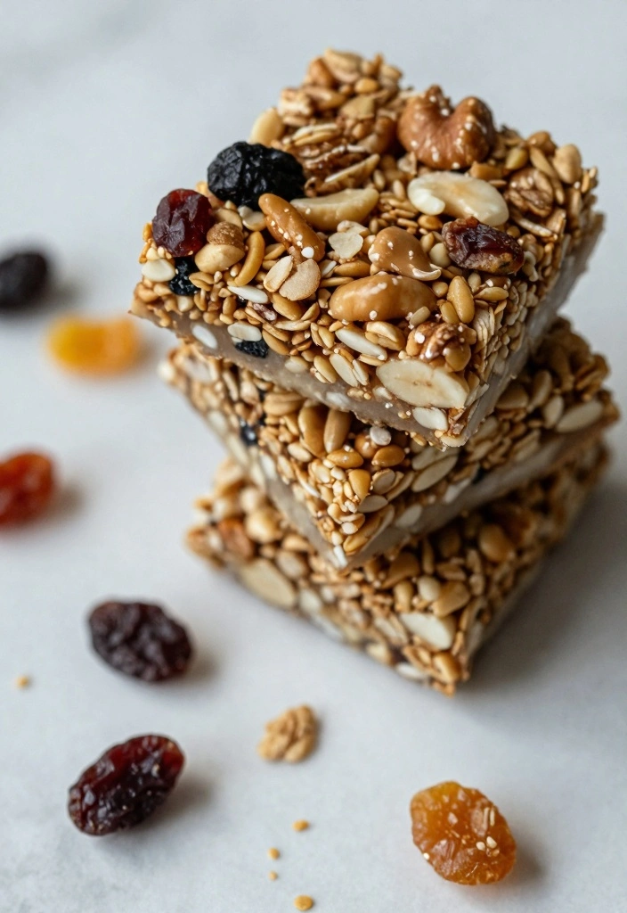 12 No Bake Recipes for Quick Easy Treats - 5. Healthy No Bake Granola Bars