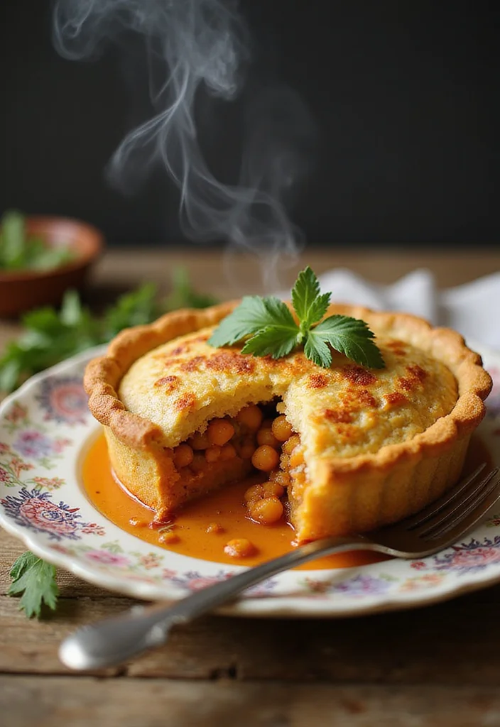 12 Savory Baking Recipes for Rich Flavorful Meals - 4. Savory Sweet Potato and Chickpea Pie