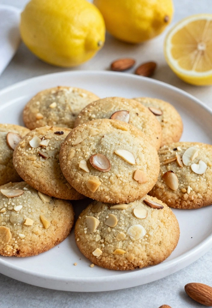 12 Spring Baking Recipes for Light Fresh Seasonal Treats - 1. Lemon Almond Flour Cookies