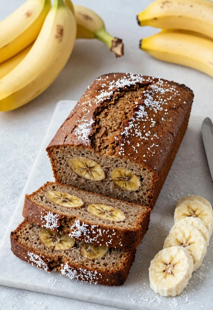 12 Spring Baking Recipes for Light Fresh Seasonal Treats - 3. Coconut Flour Banana Bread