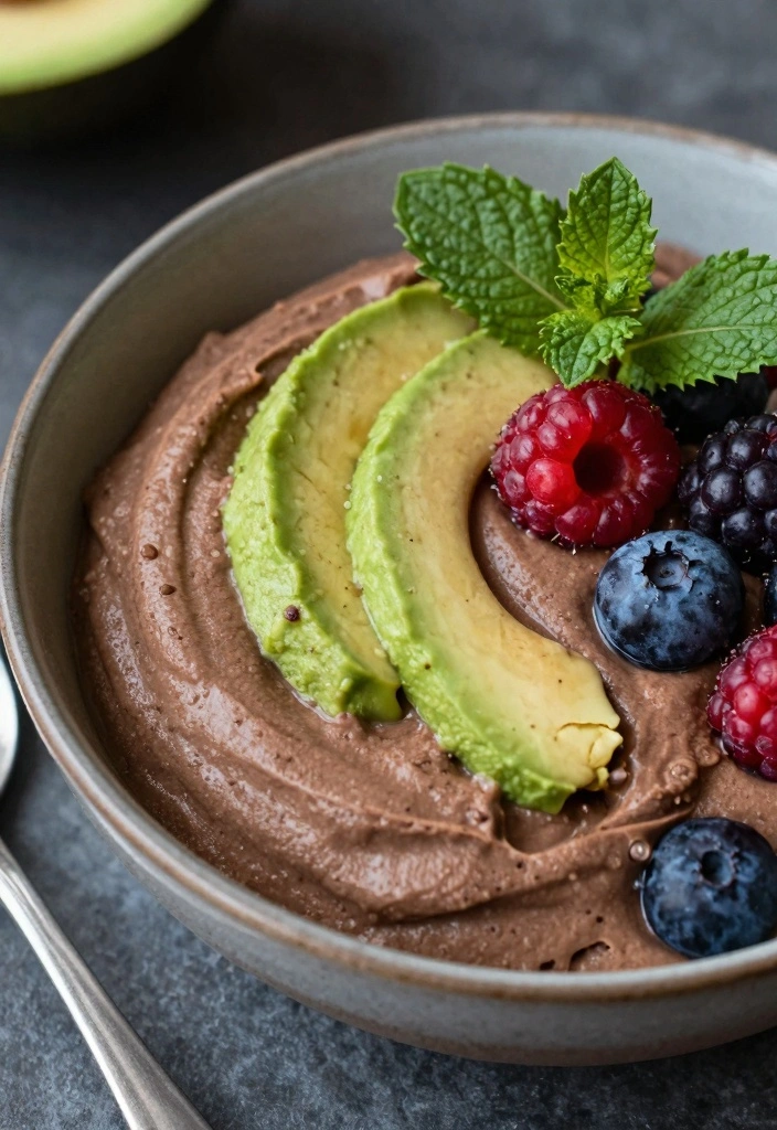 12 Spring Baking Recipes for Light Fresh Seasonal Treats - 6. Chocolate Avocado Mousse
