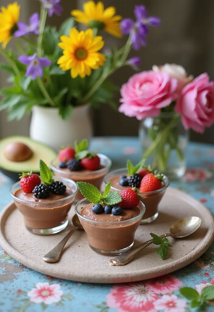 12 Spring Dessert Recipes for Light Fresh Seasonal Treats - 6. Avocado Chocolate Mousse