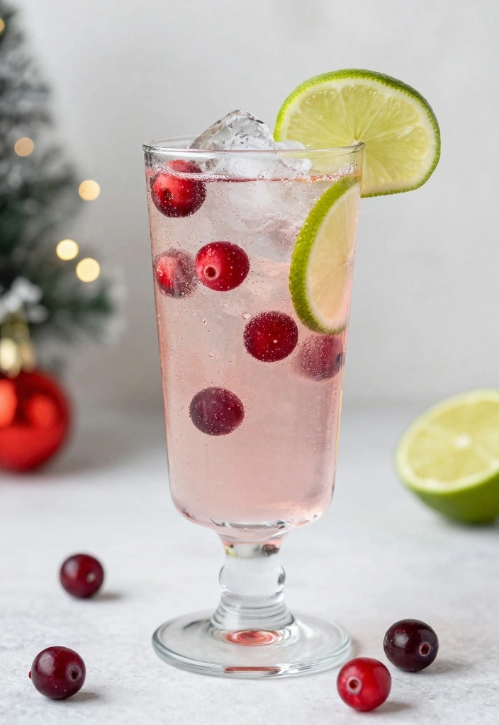 12 Winter Cocktail Recipes for Comforting Cold Weather Drinks - 9. Spiked Cranberry Ginger Ale