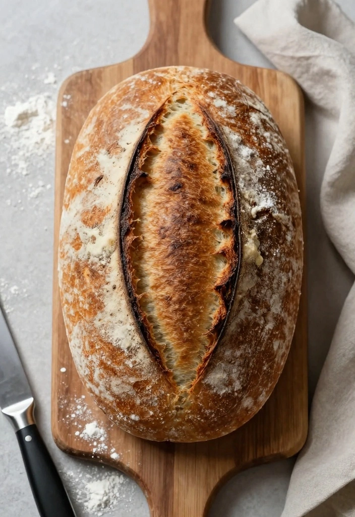 9 Baking Stone Recipes for Crisp Even Bakes - 1. Classic Artisan Bread