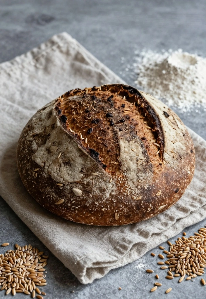 9 Baking Stone Recipes for Crisp Even Bakes - 4. Rustic Whole Wheat Bread