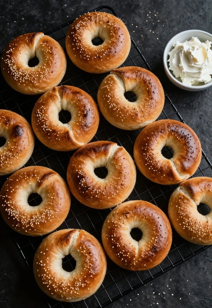 9 Baking Stone Recipes for Crisp Even Bakes - 7. Bagels with a Crunchy Crust